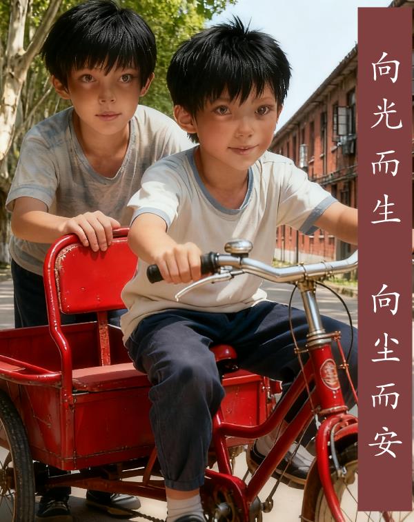 向光而生向尘而安