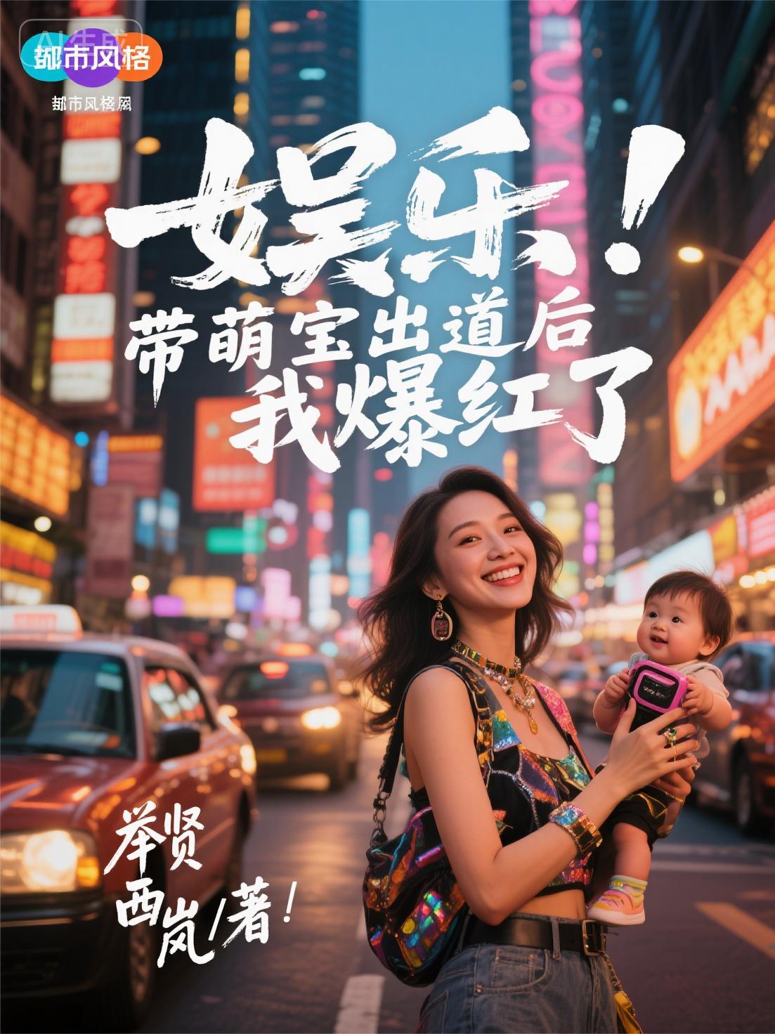 娱乐带萌宝出道后我爆红了